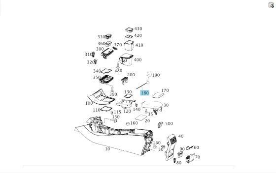 Mercedes-Benz  A2469067300 Світлодіод освітлення салону CLA Shooting Brake X117 CLA C117 GLA X156 A-class W176 B-class W242 B-class W246 Одесса