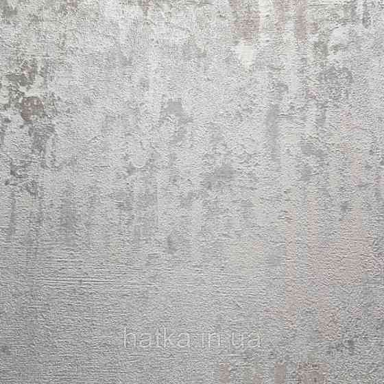 Шпалери вінілові на паперовій основі Zambaiti C88126 ABITAT штукатурка під бетон розмитий золотистий з зеленим Київ