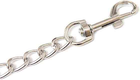 Повідок з ланцюжком для собак 78см Луцьк