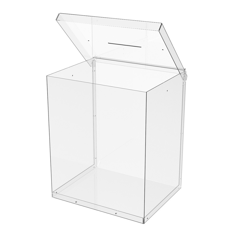 Ящик EKOSTAR без замка для пожертвований и сбора денег 250x200x300. Объем 15 литров Киев - изображение 5