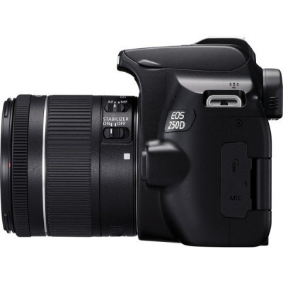 Цифровой фотоаппарат Canon EOS 250D kit 18-55 IS STM Black (3454C007) Винница - изображение 4