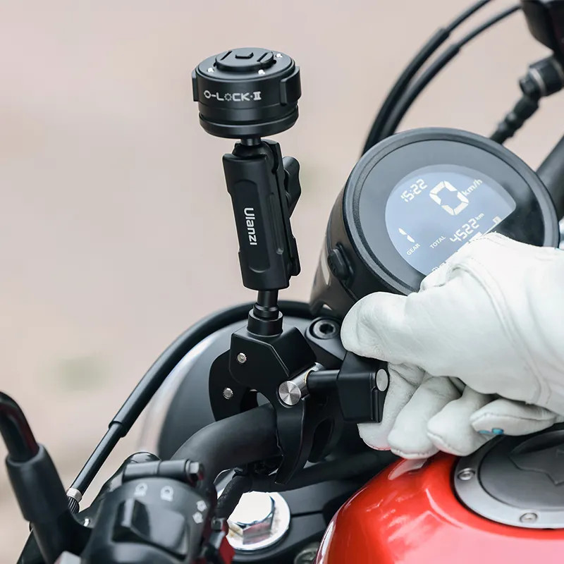 Кріплення телефону на мотоцикл посилене з шарніром для чохла O-LOCK Ulanzi M008 Київ - фото 3