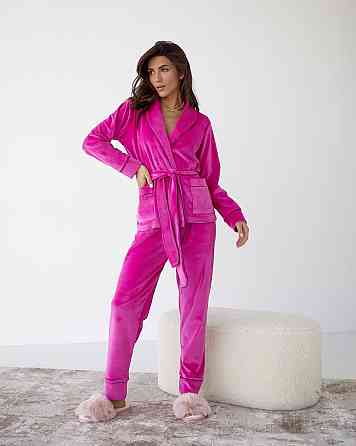 Домашній костюм шаль Малина XS Харків