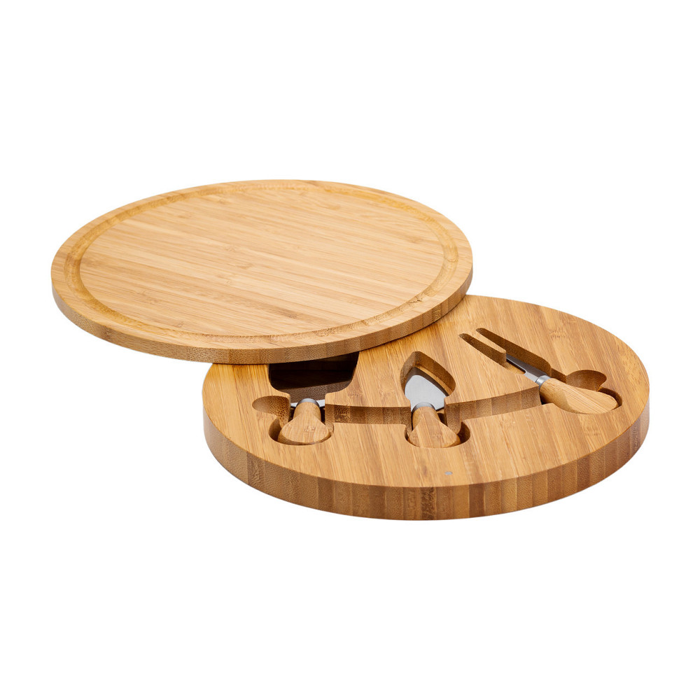 Набор для нарезки сыра Ø 25 со стеклянной крышкой  HP1230 Киев - изображение 4