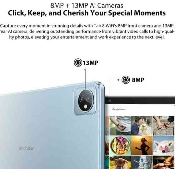 Планшет Blackview TAB 8 Wi-Fi 10.1 4G 4/64Gb. Grey Київ