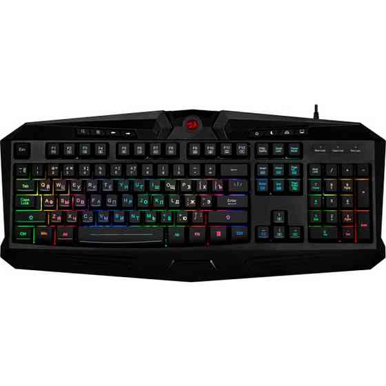 Игровая клавиатура Redragon Harpe 2 K503 RGB-1 UKR RGB-подсветка мембрана + подставка 104+8 кнопок Винница