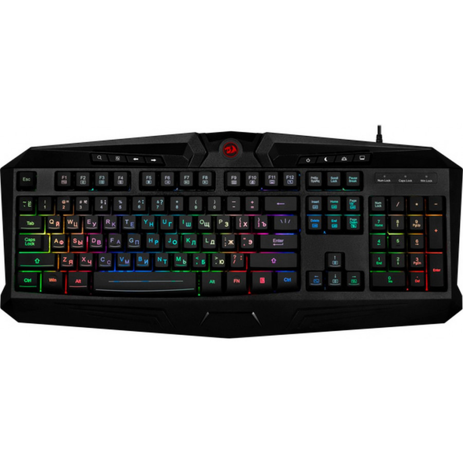 Игровая клавиатура Redragon Harpe 2 K503 RGB-1 UKR RGB-подсветка мембрана + подставка 104+8 кнопок Винница - изображение 6