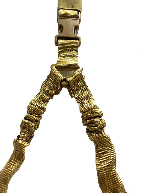 Оружейный ремень подвесной, ремень для оружия с одной точкой крепления Бежевый Каменец-Подольский - изображение 8