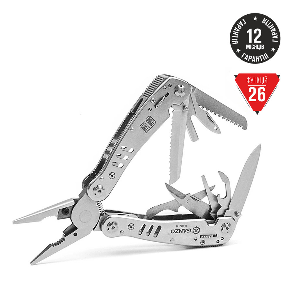 Мультитул Multi Tool Ganzo G302-H Київ - фото 1