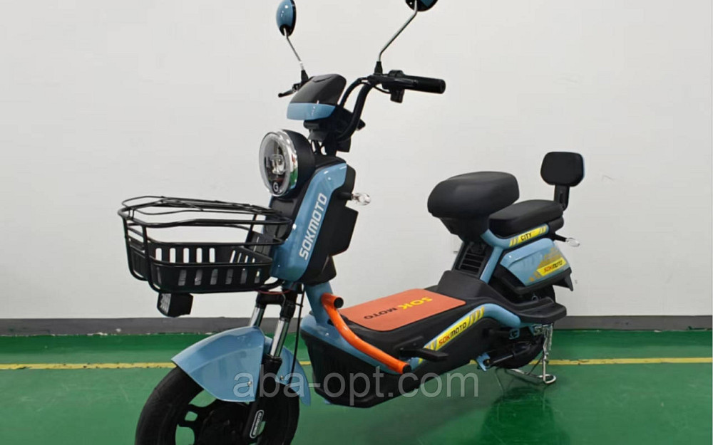 Электровелосипед SOK CITY 800W- 60V-25Ah шины 10