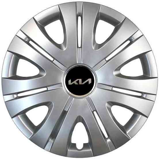 Автомобильные модельные колпаки R15 Kia NEW 317 4шт, SJS, серебристые Киев