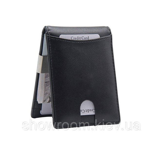 Кожаный зажим для денег Leather Collectuin (2768) Киев - изображение 2