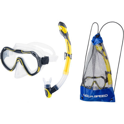 Набор для плавания Aqua Speed Java + Elba 8206 614-18 жовтий Уні OSFM (5908217682062) Винница - изображение 2