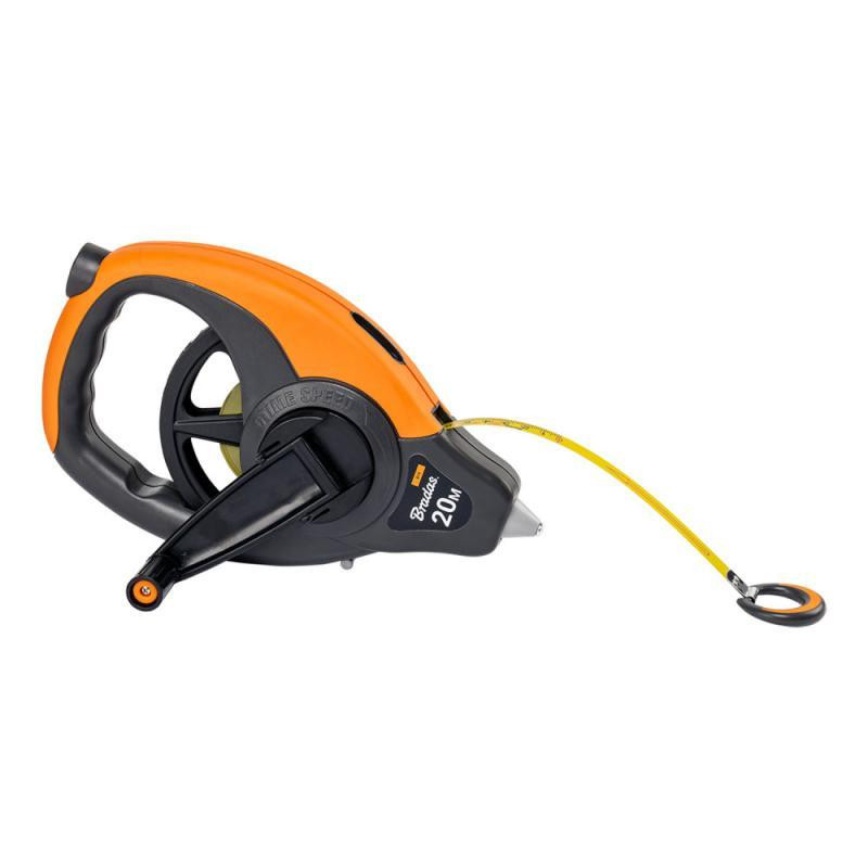 Рулетка вимірювальна, fiberglass, надшвидка, 20 м, DIY-MH13-02013M/CB Київ - фото 1