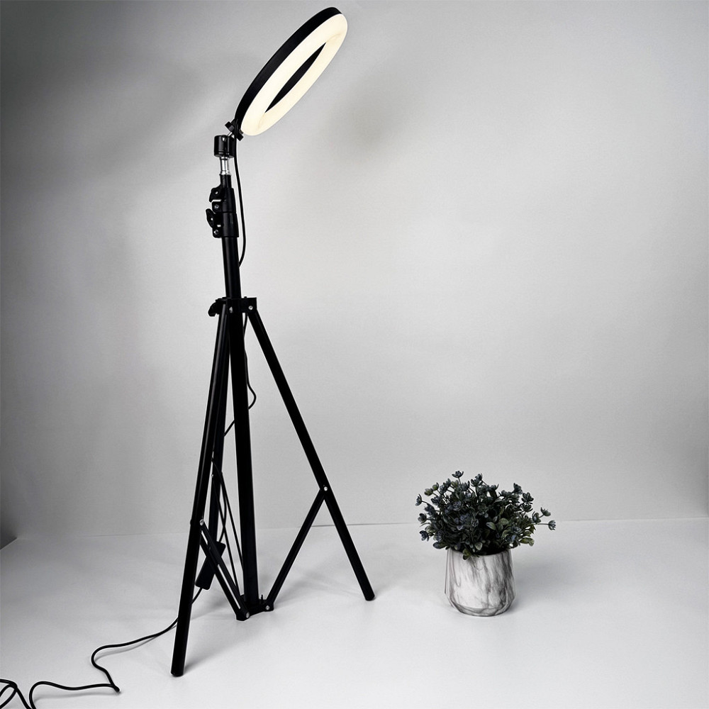 Кільцева лампа NNM-20 (20см) + штатив 2,1м Київ - фото 2