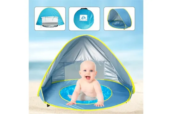 Палатка детская с бассейном автоматическая WM-BABY POOL Коломия
