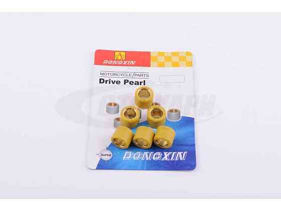 Ролики варіатора Honda 16*13 6,5г (жовті) арт.R-2 ТМ DONGXIN Київ