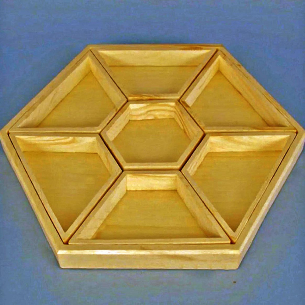 Менажница деревянная 