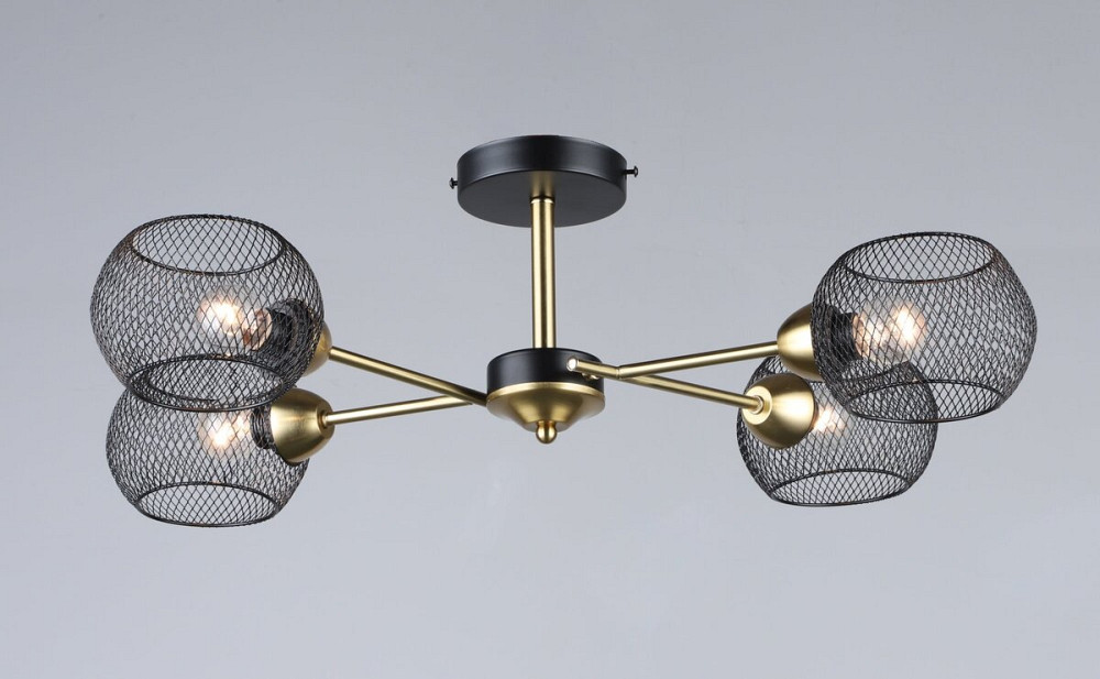 Люстра в стилі лофт B N6565/4 BK+COP Коломия - фото 1