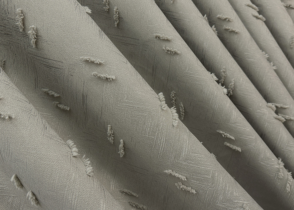 Комплект штор VR-Textil Лен Букле № 1888ш Серый 150х270 см 2 шт (33-0919) Киев - изображение 6