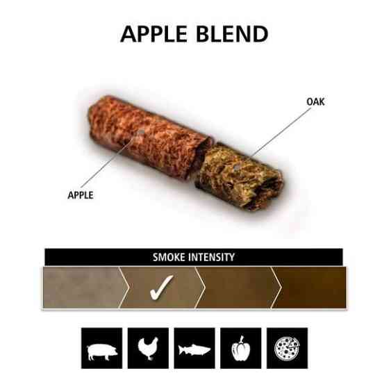 Пелети для гриля APPLE BLEND, Broil King 9 кг 63923 Код: 009161 Рівне
