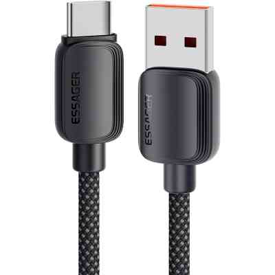Дата кабель USB 2.0 AM to USB-C 2.0m 100W black Essager (EXC7A-WLA01-P) Вінниця