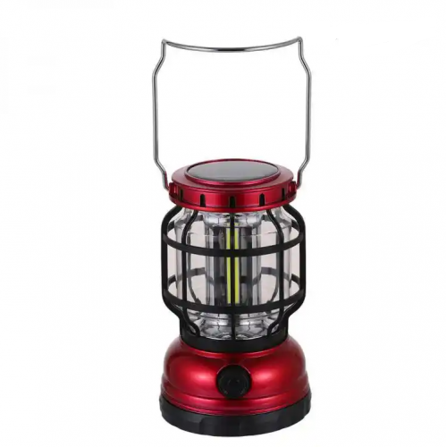 Ліхтар кемпінговий BL ZJ-1990T на сонячній батареї, червоний Винница