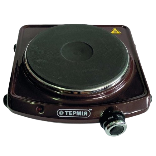 Електроплита настільна коричнева ЕПЧ 1-1,5/230 М2 ТЕРМІЯ Житомир - фото 4