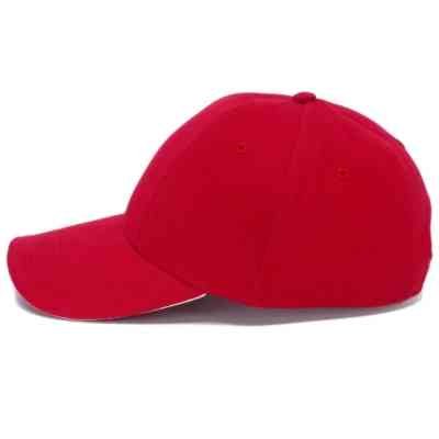 Кепка coFEE Turned sandwich червоний/білий (1734-5 CO) Винница