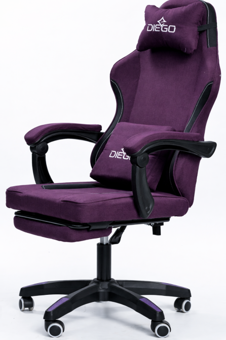 Крісло геймерське DIEGO Soft Light Purple Київ - фото 7