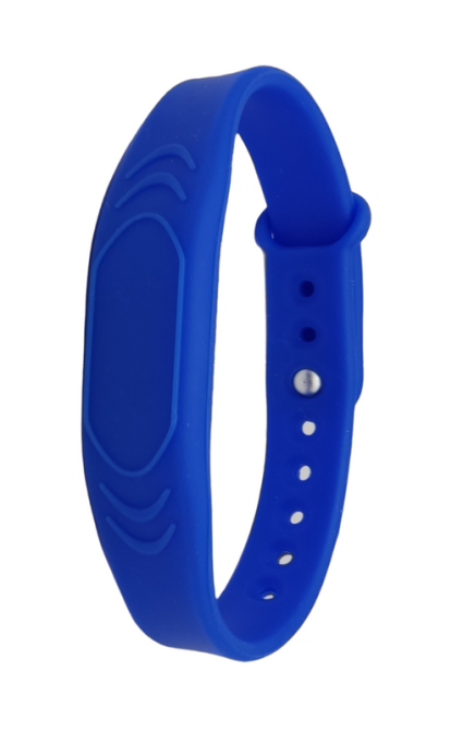 RFID браслет с чипом EM-Marin SEVEN R-63 синий Киев - изображение 1