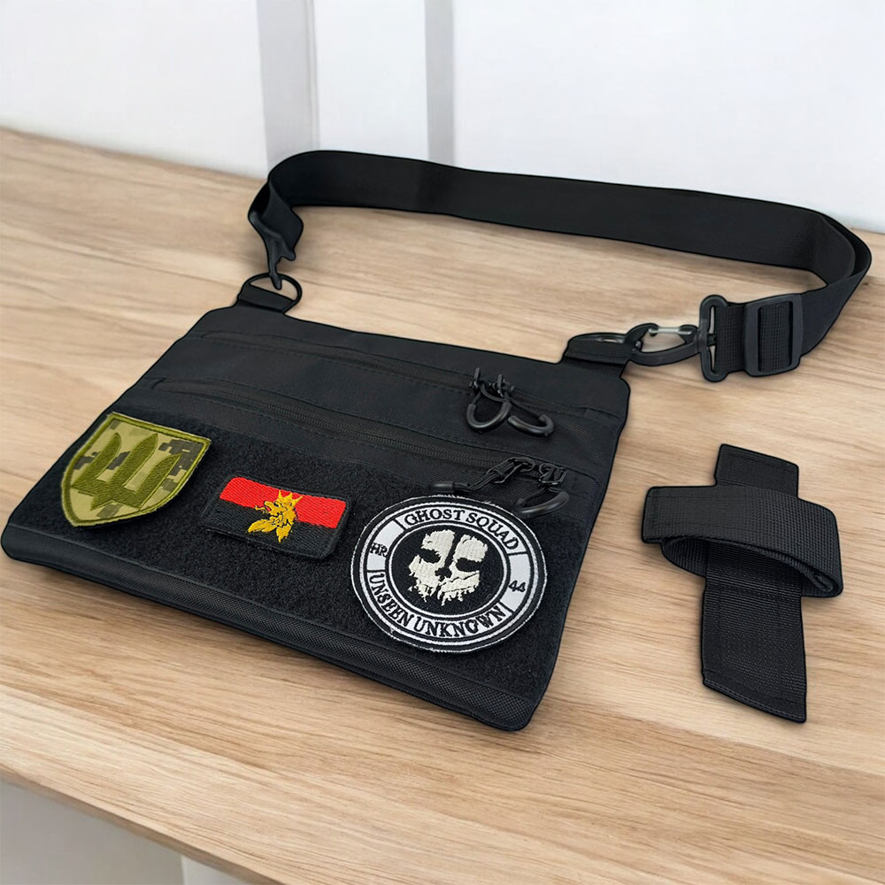 Чоловіча сумка тактична з кордури, Багатофункціональна тактична сумка натовська CK-82 Львів - фото 5