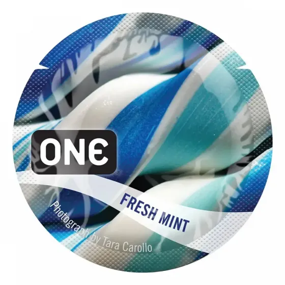 Презерватив ONE FlavorWaves 1 шт зі смаком Fresh Mint Львів