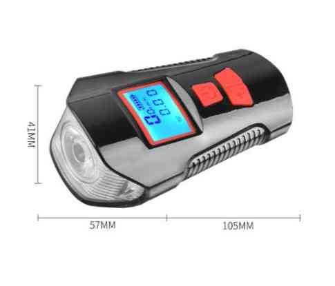 Велофара на руль с сигналом и спидометром Xanec SFL15 Винница