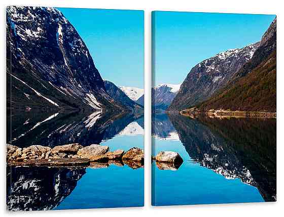 Модульная картина в гостиную / спальню Природа Гори TLV-2_015 Киев