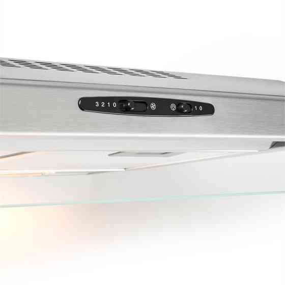 Витяжка UW60SF, неіржавка сталь, 60 см, 205 м3/год, основа, витяжка, світлодіодне освітлення варильної панелі Рівне