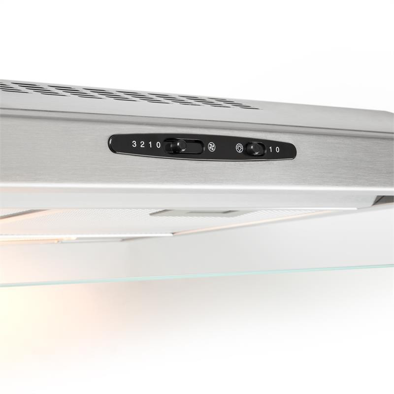 Вытяжка UW60SF, нержавеющая сталь, 60 см, 205 м³/ч, основание, вытяжка, светодиодное освещение варочной панели Ровно - изображение 6