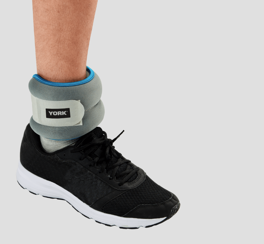 Обважнювачі York Fitness Soft для рук і ніг 2х2кг сірий Київ - фото 4