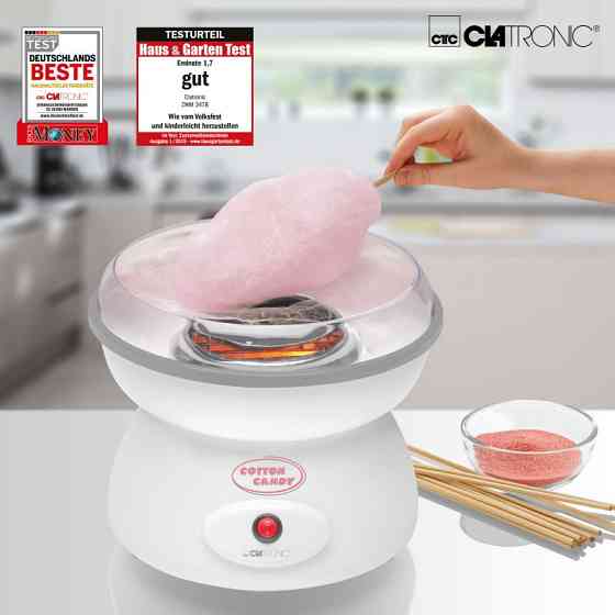Аппарат для приготовления сладкой сахарной ваты Clatronic ZWM (3478) 500 Вт Нововолынск