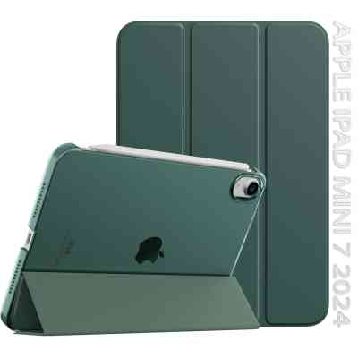 Чехол для планшета BeCover Tri Fold Hard Apple iPad Mini 7 2024 Dark Green (712451) Винница