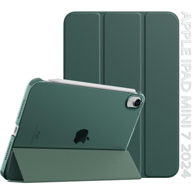 Чехол для планшета BeCover Tri Fold Hard Apple iPad Mini 7 2024 Dark Green (712451) Винница - изображение 1
