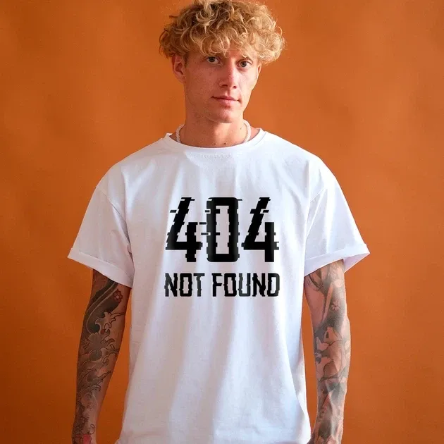 Футболка чоловіча з  принтом 404 Розмір 48 Anime0043 Дніпро - фото 3