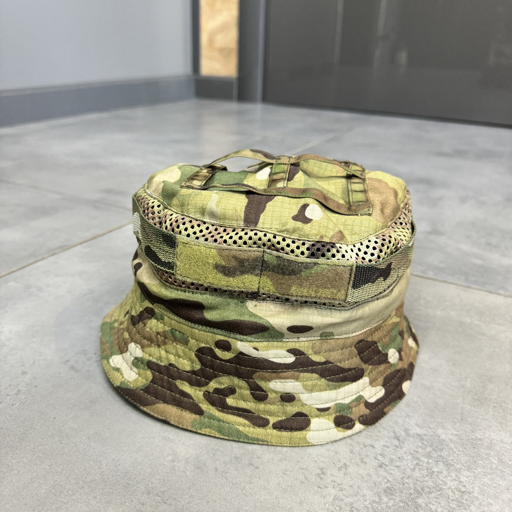 Панама з сіткою, тактична, Мультикам, розмір XL, ріп-стоп (65% бавовна, 35% polyester), WINTAC, Україна Київ - фото 7