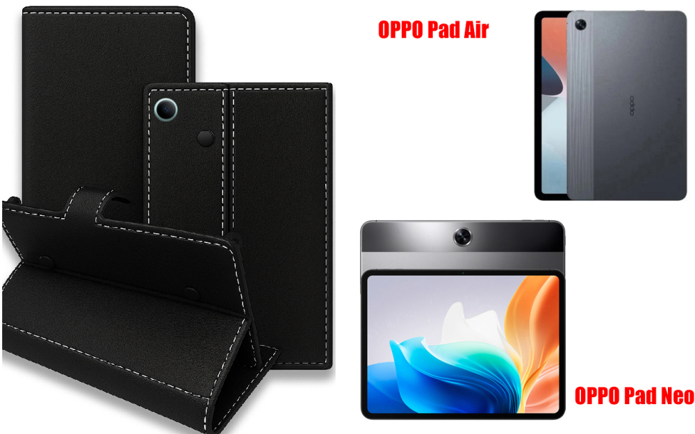 Книжка-трансформер для планшета Oppo Pad Air, Pad Neo, колір Black Київ - фото 1