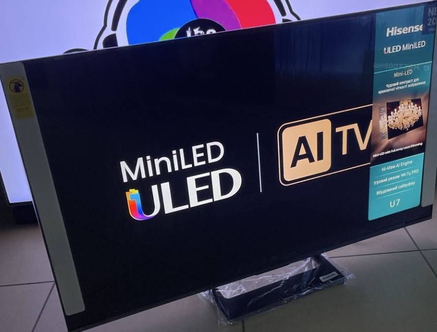 Hisense 55U7Q. 144hz/ Новий. Киев - изображение 8