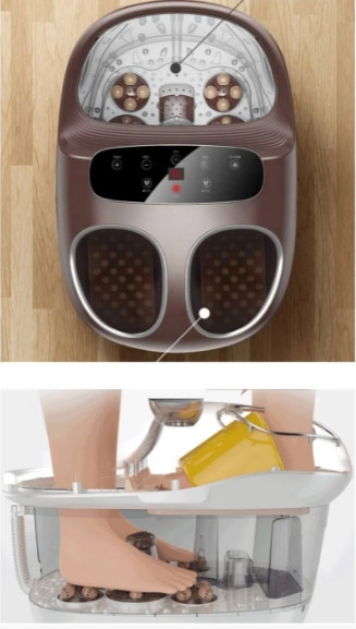 Масажер для ніг Benbo ZY-9058 гідромасажна ванночка для педикюру (для 2-х чоловік) Вінниця - фото 10