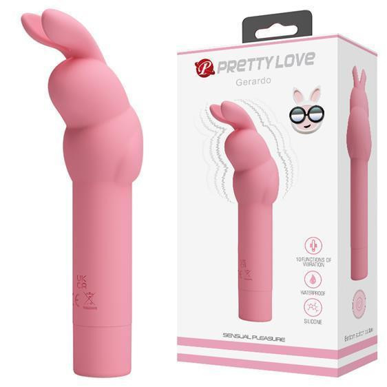 Вібратор - Pretty Love Gerardo Vibrator Light Pink Sex Aura Київ - фото 1