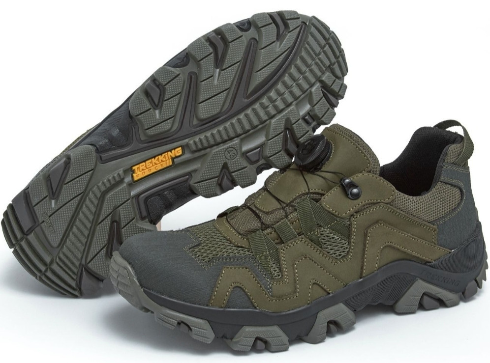 Тактичні кросівки літні,шкіра, сітка,швидка шнуровка,є опт. Киев - изображение 1