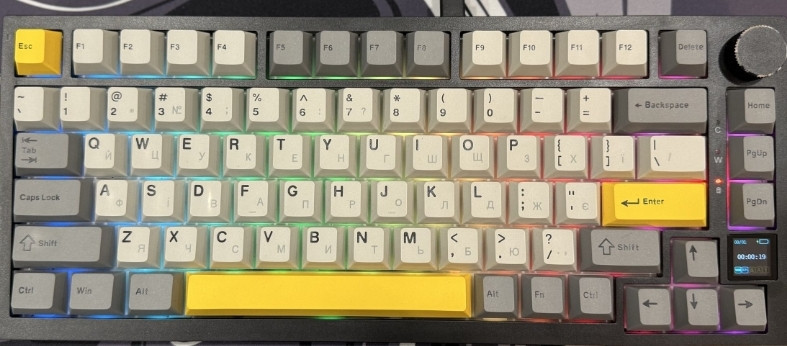 Ajazz AK820 Pro с гравировкой механическая клавиатура RGB игровая новая гарантия Харьков - изображение 2