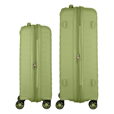 Набор чемоданов 2E Aero (M+S), оливково-зелені (2E-SPP-AERO-SET2-MG) Винница - изображение 11